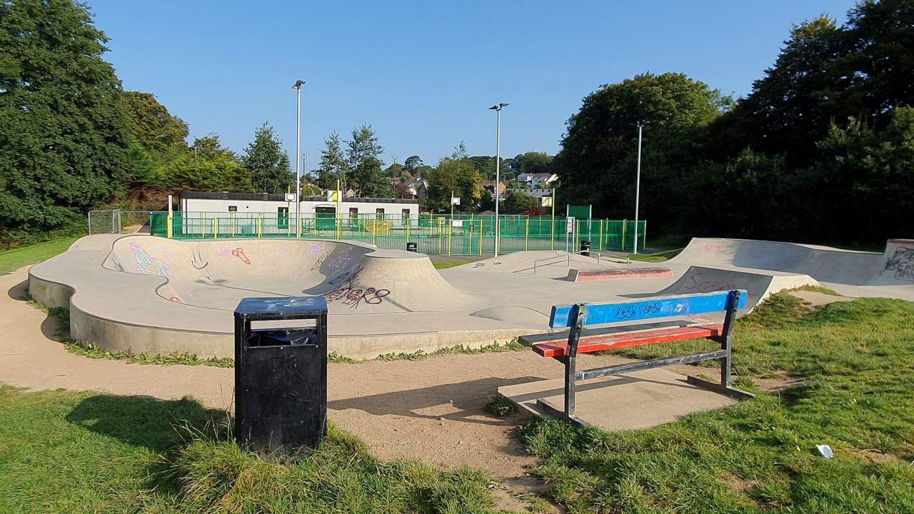 Skatepark: Skatepark, Priory Park, Bodmin, Cornwall - August 2024 (2)