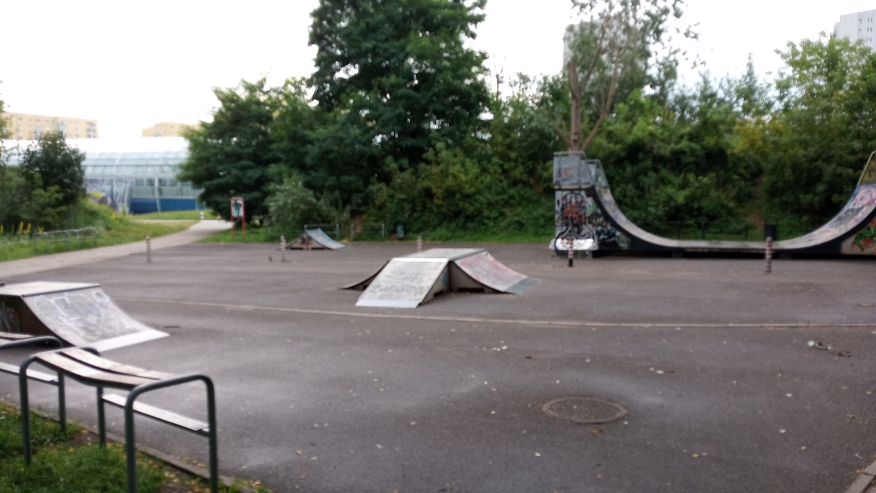 Klaudyny Skatepark: Skatepark w parku Osiedla Ruda