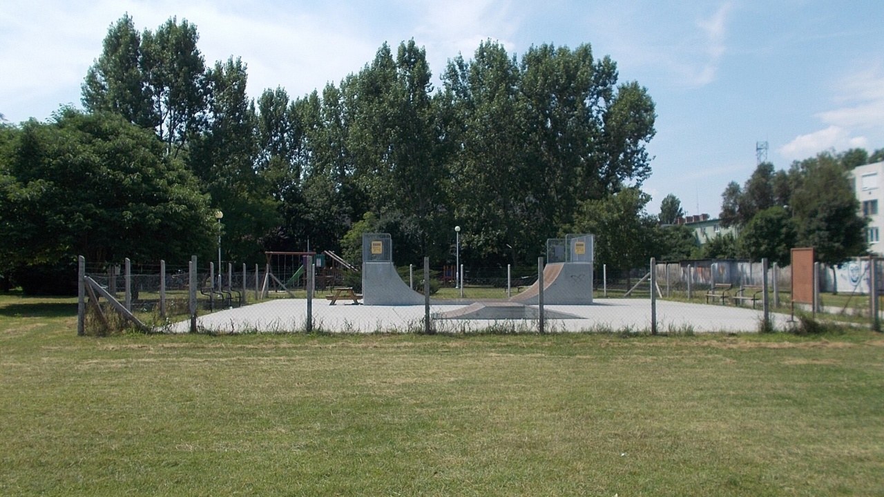 Skatepark: Petőfi housing estate, Skatepark, 2019 Kunszentmiklós