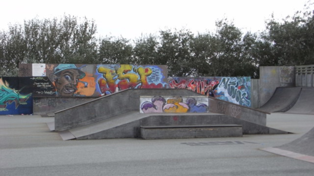 Concrete Waves Skatepark: Newquay Skate Park - geograph.org.uk - 995571