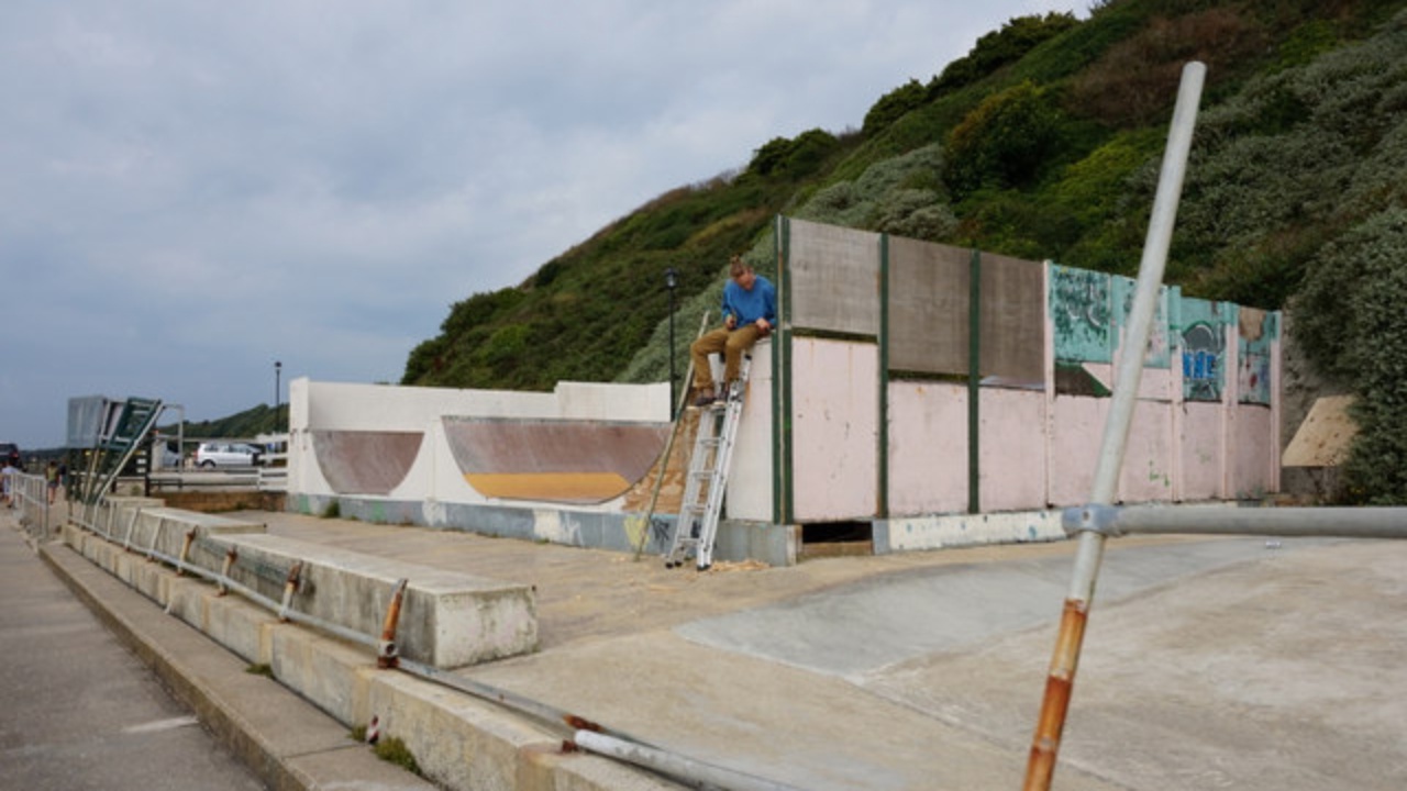 Skatepark: Skate park at Ventnor