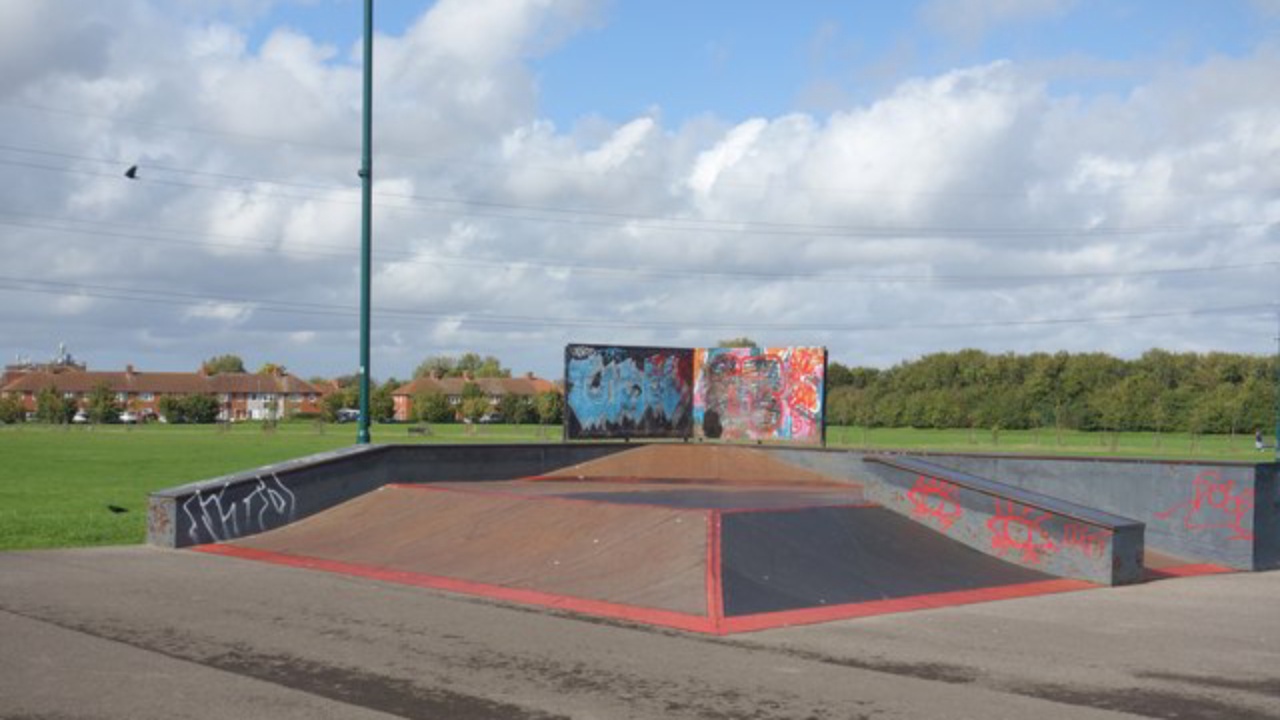 Skatepark: Skate Park, St Helier Playing Field