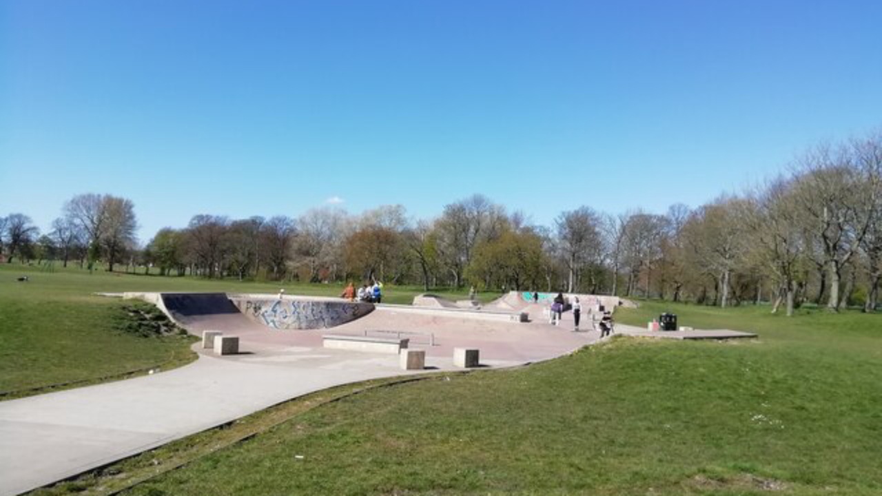 Newsham Skatepark: Newsham Park Skatepark