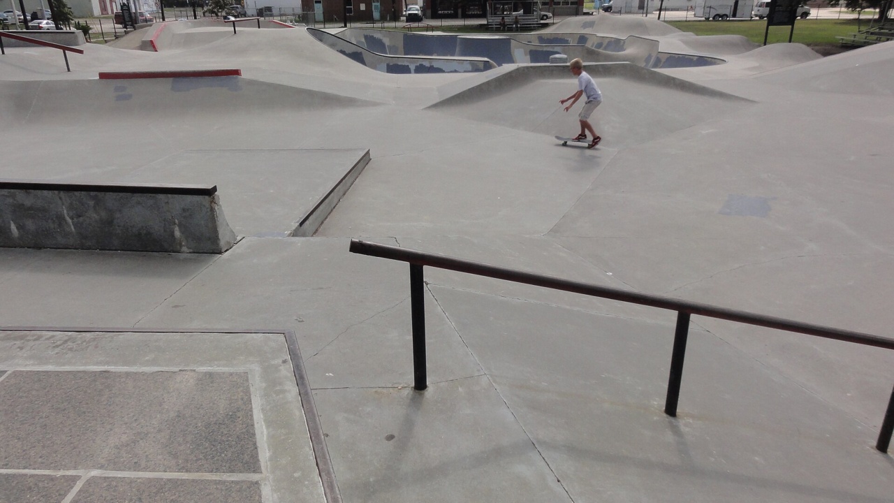 Hammond Dreamland Skatepark: Hammond's Dreamland skatepark at Zemurray Park, Louisiana