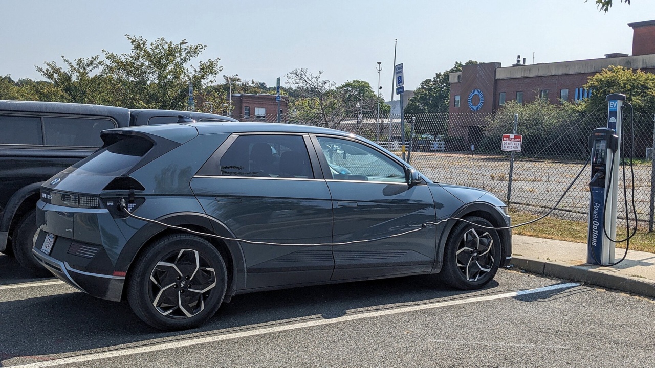 Skatepark 2: ChargePoint EV charging station Greenfield Skate Park 13-25 Chapman Street Greenfield MA September 2024