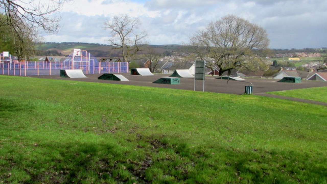 Skatepark: Bargoed Skate Park