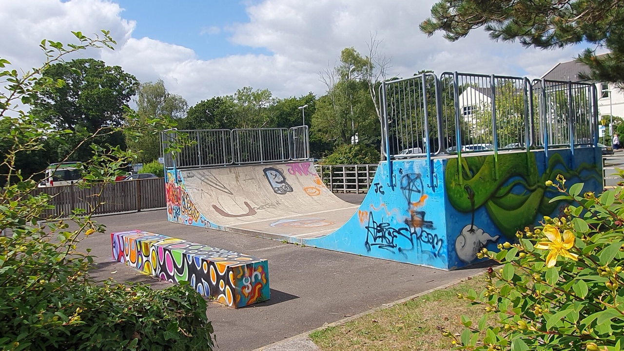 Skatepark: Skatepark. Leonards Road, Ivybridge, Devon - August 2025