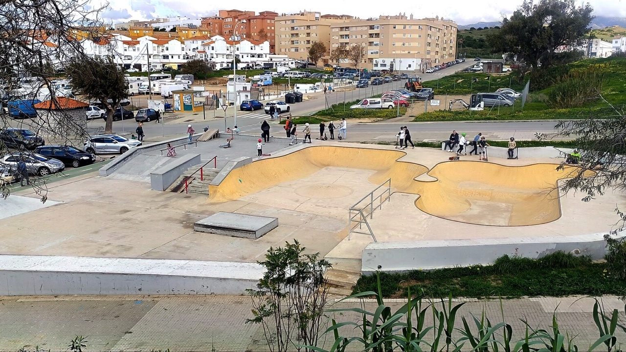 ColaCao Skatepark: Skate park,Tarifa