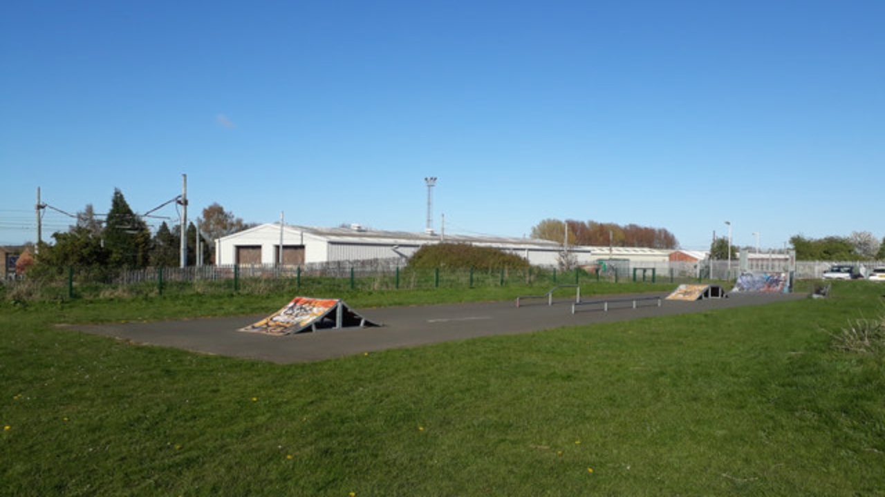 Skatepark: Skate Park, Christon Field, Gosforth, Newcastle upon Tyne