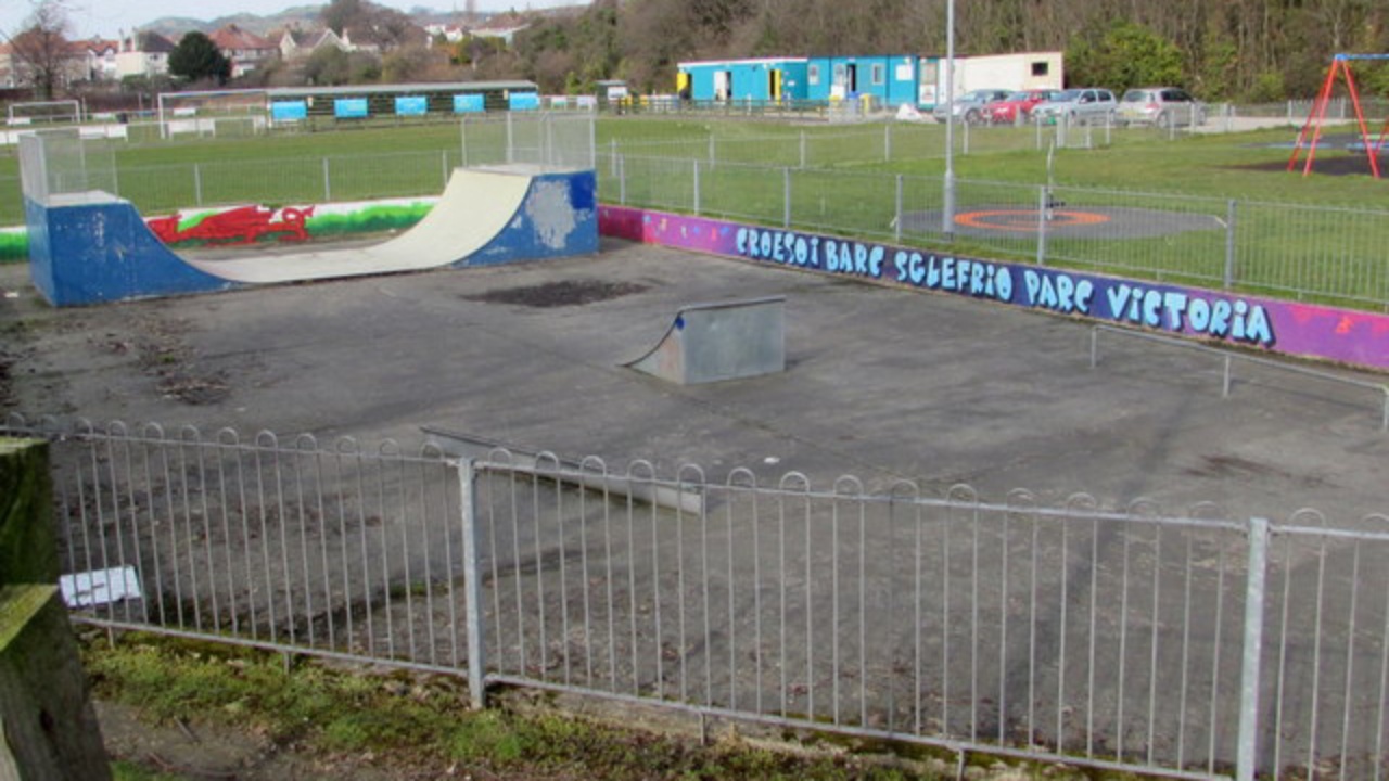 Llandudno Junction Skatepark: Victoria Park Skatepark, Llandudno Junction