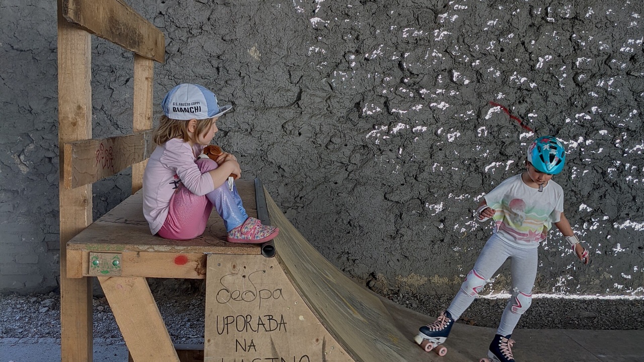 Fabijanijevim Mostom Skatepark: SkateparkPlayground Ljubljana