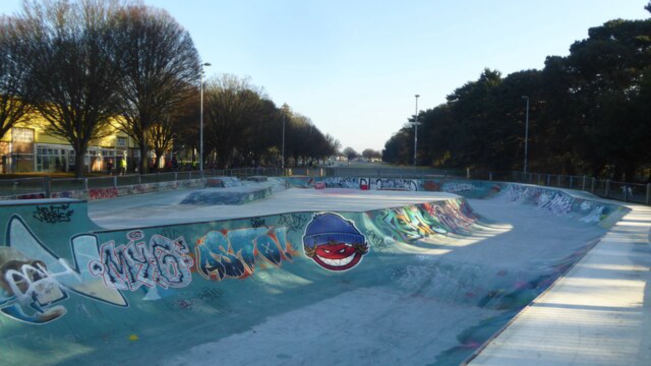 Kings Park Skatepark: Skate park in King's Park