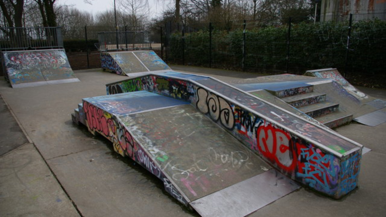 Alexandra Palace Skatepark: Skate park, Alexandra Palace