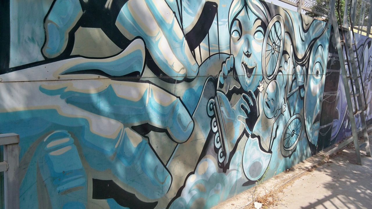 Ruben Alcantara Malaga Skatepark: Skatepark Málaga Mural (Lalone, 2015) 02