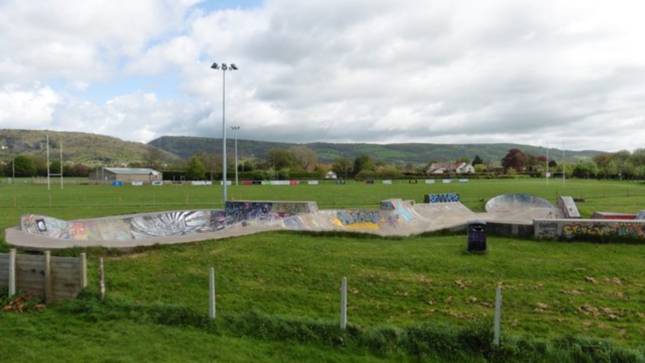 Cheddar Reservoir BMX/Skate Park: Skate Park near Cheddar Reservoir