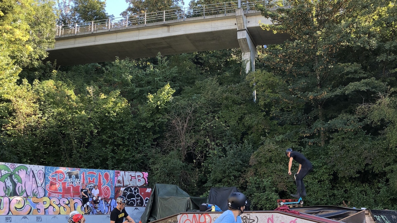 HS36 La Fièvre: Skatepark La fièvre à Lausanne - extérieur 2