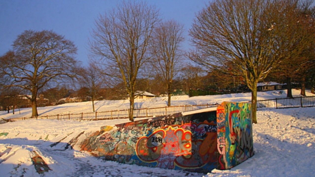 Dudhope Skatepark: Skate park, Dudhope park - geograph.org.uk - 1170011