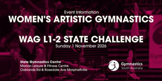 The poster for WAG L1-2 State Challenge
